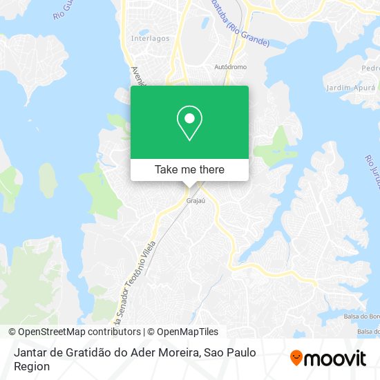 Jantar de Gratidão do Ader Moreira map