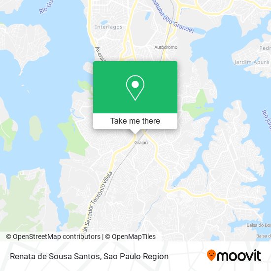 Renata de Sousa Santos map