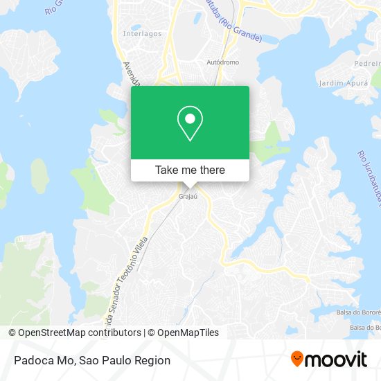 Padoca Mo map