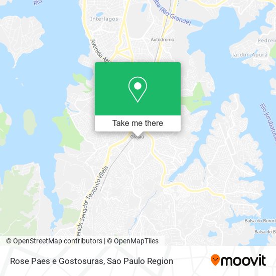 Rose Paes e Gostosuras map