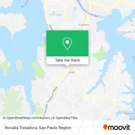 Rosalia Tosadora map