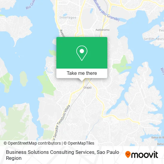 Business Solutions Consulting Services map