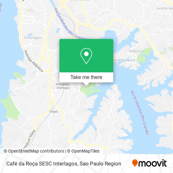 Café da Roça SESC Interlagos map