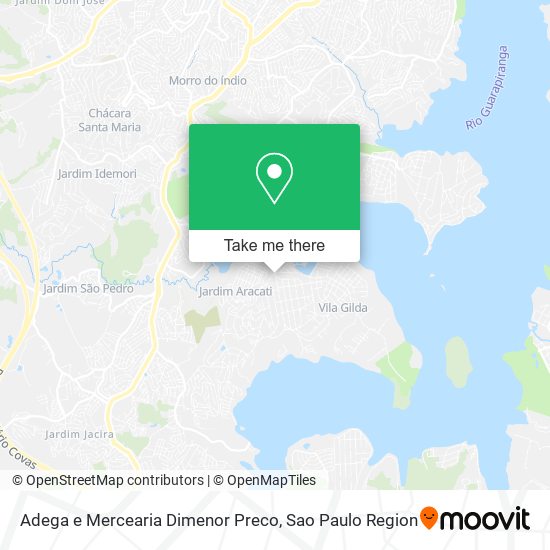 Mapa Adega e Mercearia Dimenor Preco