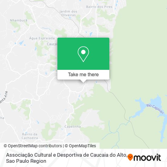 Associação Cultural e Desportiva de Caucaia do Alto map