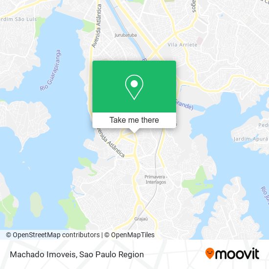 Machado Imoveis map