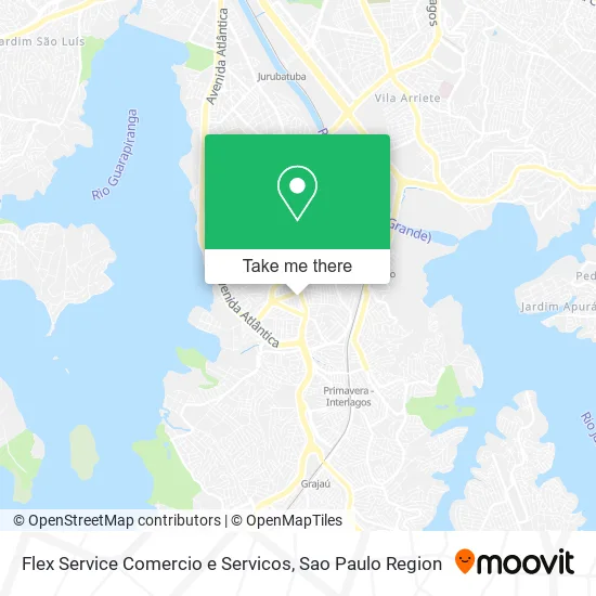 Flex Service Comercio e Servicos map