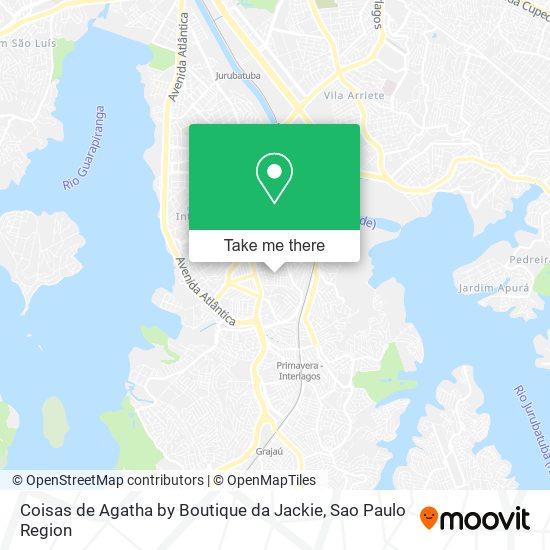 Coisas de Agatha by Boutique da Jackie map