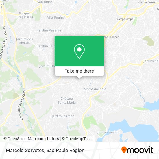 Mapa Marcelo Sorvetes