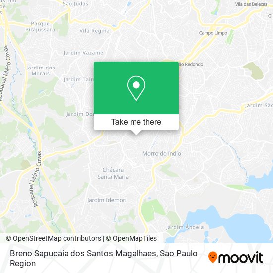 Breno Sapucaia dos Santos Magalhaes map