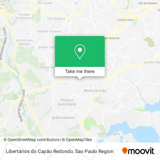 Libertários do Capão Redondo map