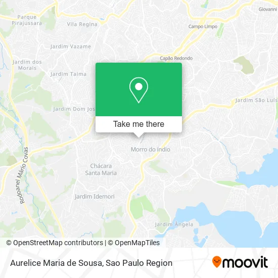 Aurelice Maria de Sousa map