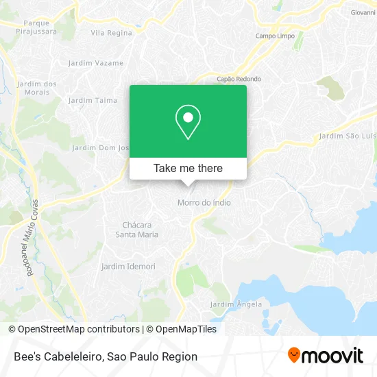 Bee's Cabeleleiro map
