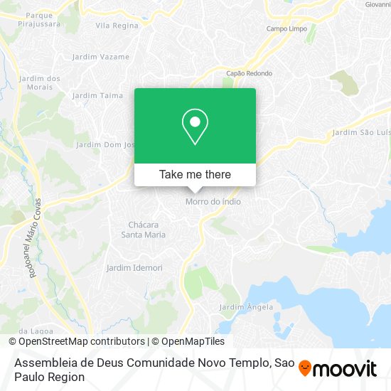 Assembleia de Deus Comunidade Novo Templo map