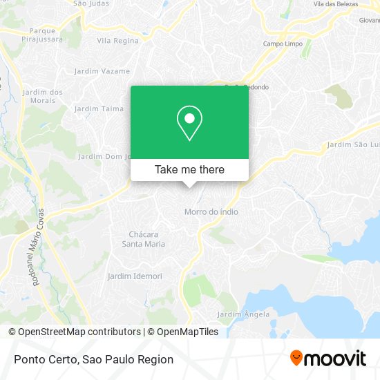 Ponto Certo map