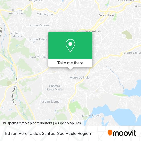 Mapa Edson Pereira dos Santos