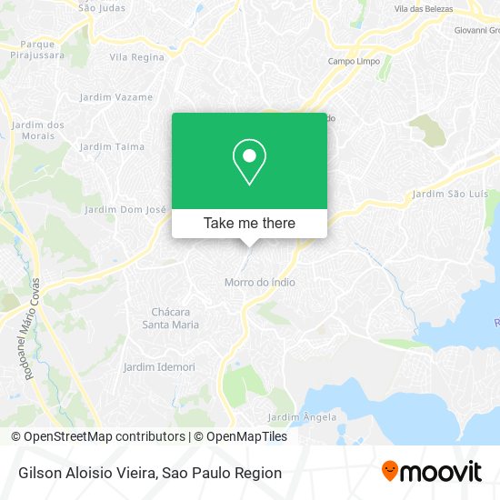 Gilson Aloisio Vieira map