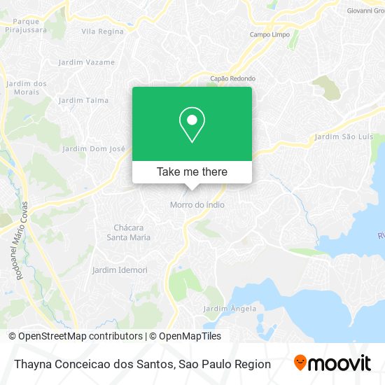 Thayna Conceicao dos Santos map