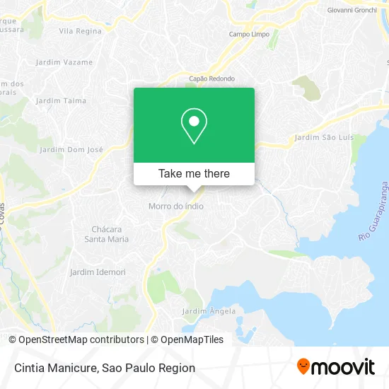 Cintia Manicure map