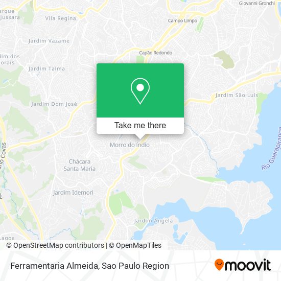 Ferramentaria Almeida map