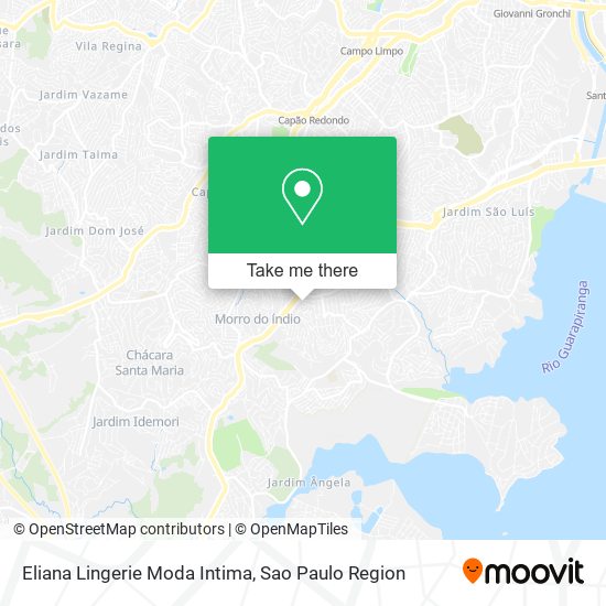 Eliana Lingerie Moda Intima map