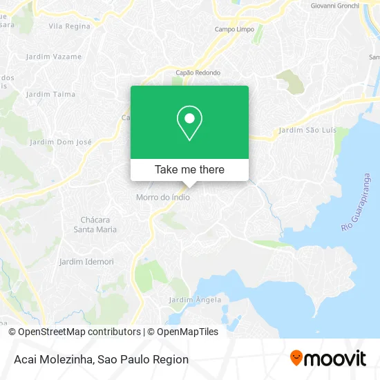 Acai Molezinha map