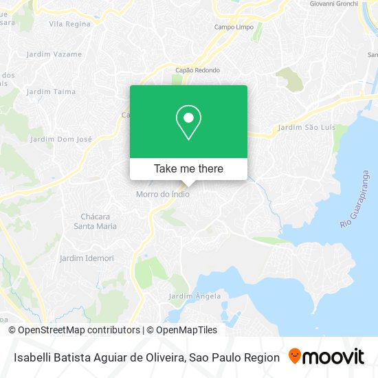 Isabelli Batista Aguiar de Oliveira map