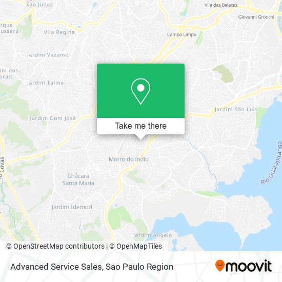 Mapa Advanced Service Sales