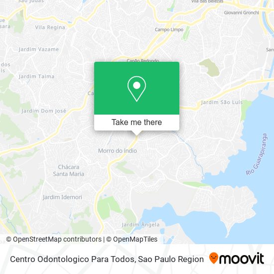 Mapa Centro Odontologico Para Todos