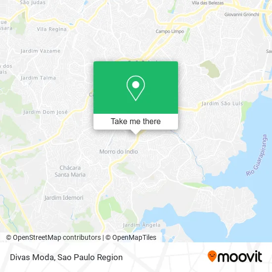 Divas Moda map