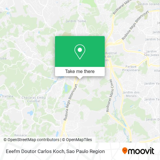 Eeefm Doutor Carlos Koch map