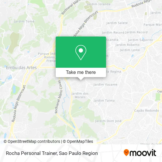 Rocha Personal Trainer map