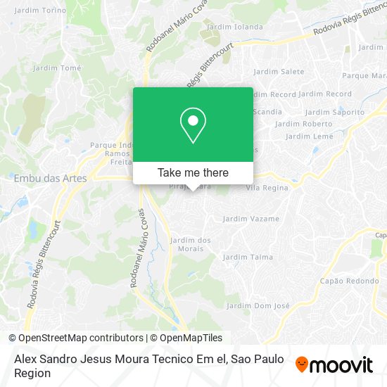 Alex Sandro Jesus Moura Tecnico Em el map