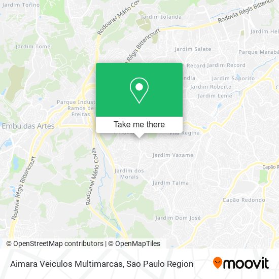Aimara Veiculos Multimarcas map