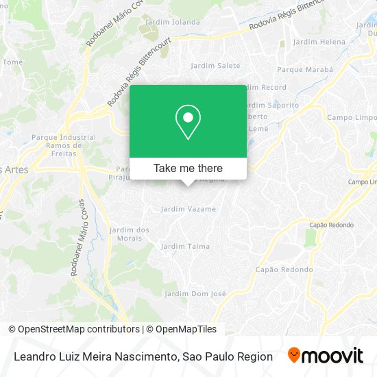 Mapa Leandro Luiz Meira Nascimento