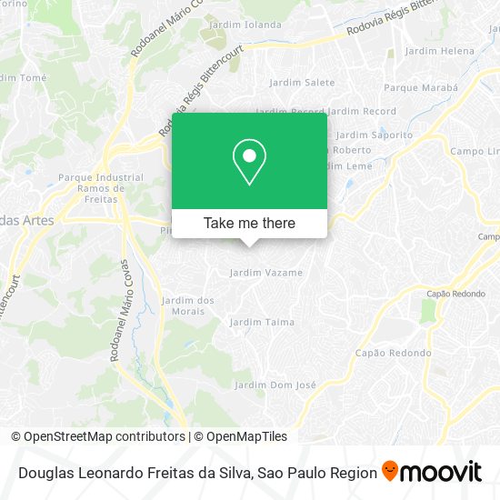 Douglas Leonardo Freitas da Silva map