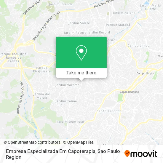 Empresa Especializada Em Capoterapia map