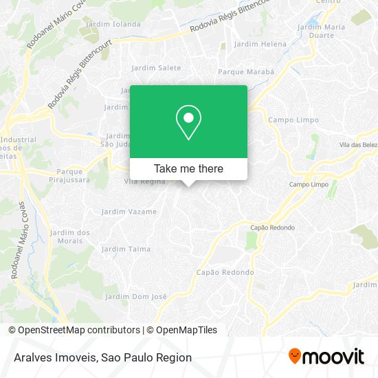 Mapa Aralves Imoveis