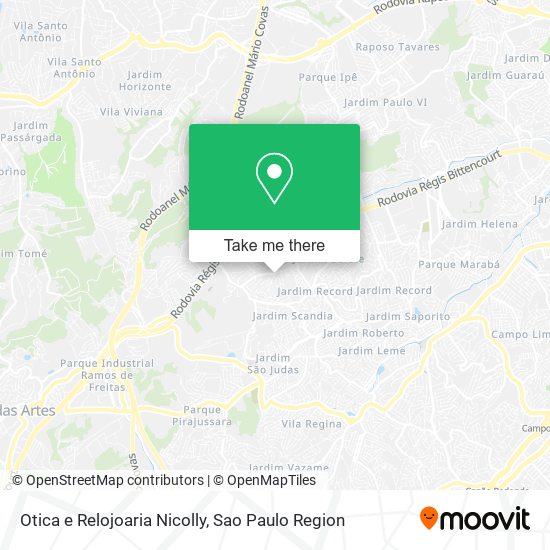 Otica e Relojoaria Nicolly map