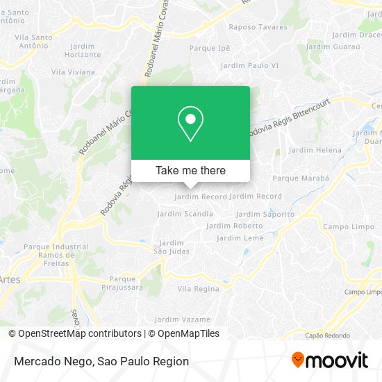 Mercado Nego map