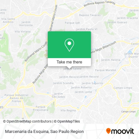 Marcenaria da Esquina map