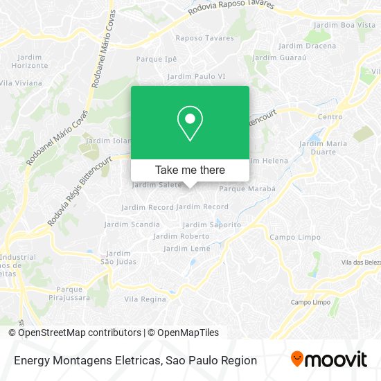 Mapa Energy Montagens Eletricas