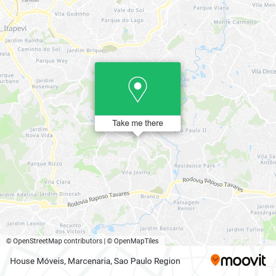 House Móveis, Marcenaria map