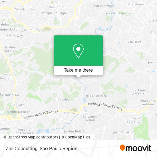 Zini Consulting map