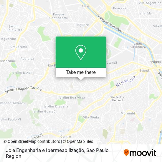 Jc e Engenharia e Ipermeabilização map