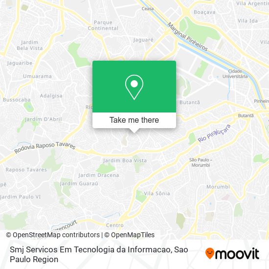 Smj Servicos Em Tecnologia da Informacao map