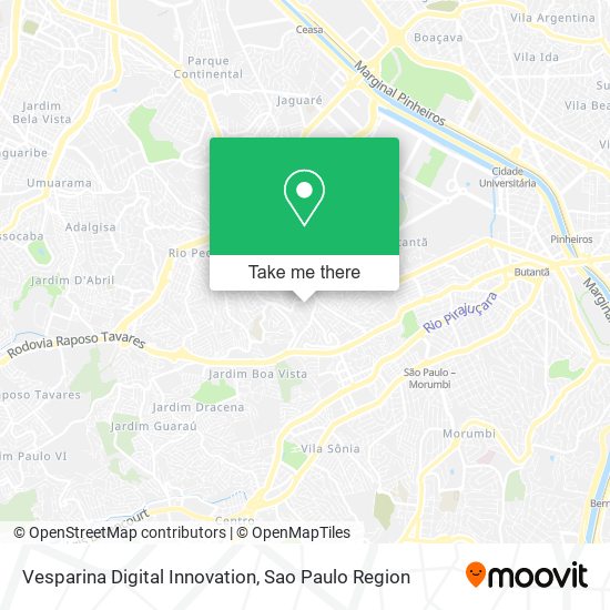 Vesparina Digital Innovation map