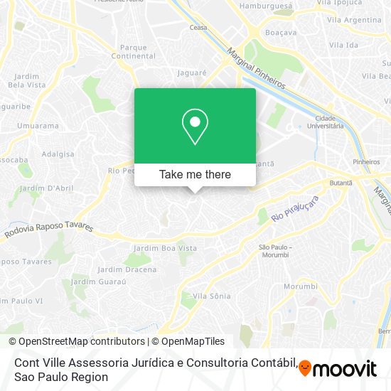 Cont Ville Assessoria Jurídica e Consultoria Contábil map