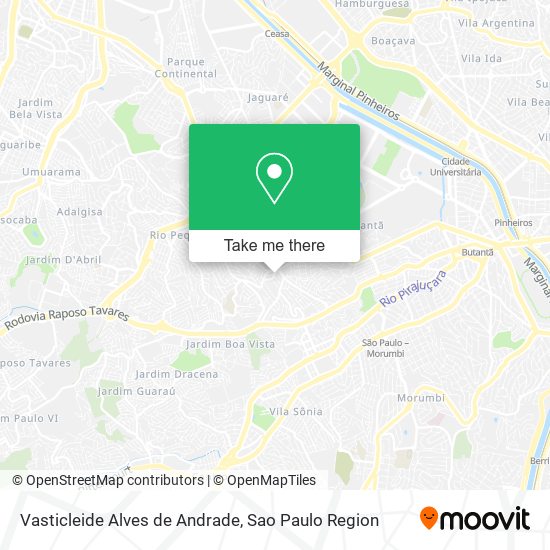 Mapa Vasticleide Alves de Andrade