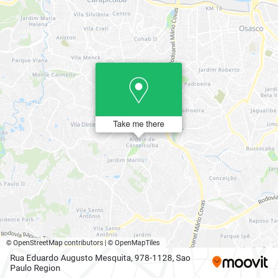 Rua Eduardo Augusto Mesquita, 978-1128 map